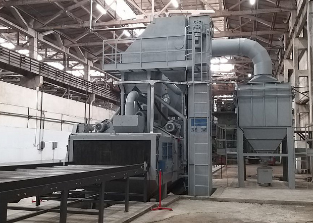 Запуск на ЗАО Брянский автомобильный завод новой  дробеметной установки STEM