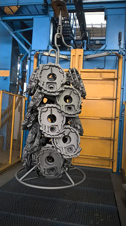 Запуск на ПАО ТМЗ трех дробеметных установок