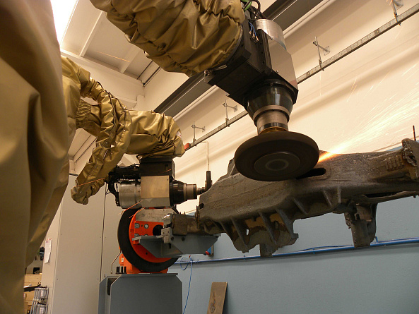 Приемка перед отгрузкой роботизированного модуля для "рам и балок"