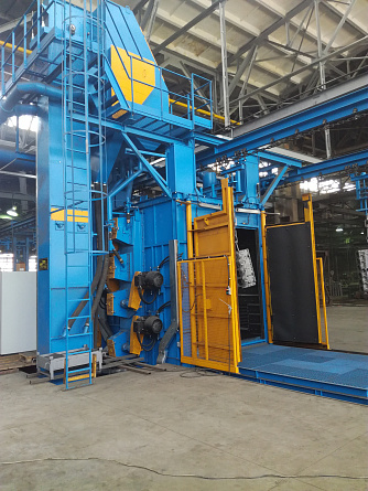 Запуск на ПАО ТМЗ трех дробеметных установок