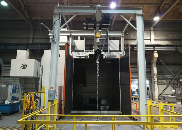 АО Трубодеталь ввел в эксплуатацию дробеметный комплекс STEM