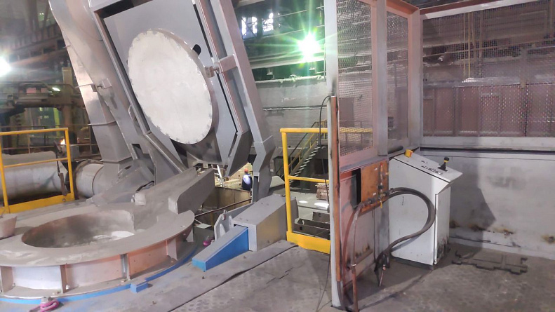 Запуск на ООО МРК плавильного комплекса OTTO JUNKER MFT 2x8000 т