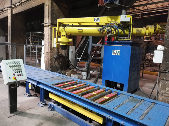 Запуск на ООО ЛВРЗ автоматической формовочной линии FMM