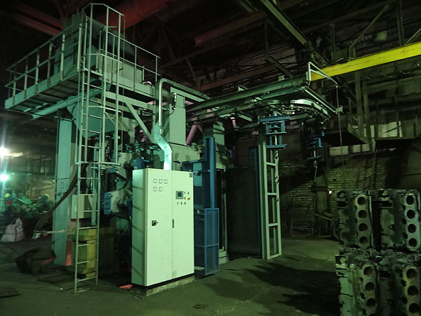 Запуск на ОАО ЯМЗ 2 дробеметных машин STEM проходного типа