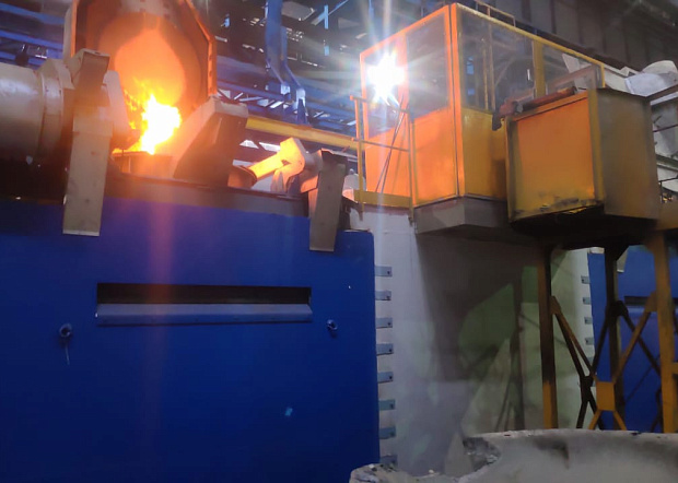 Запуск на ООО МРК плавильного комплекса OTTO JUNKER MFT 2x8000 т