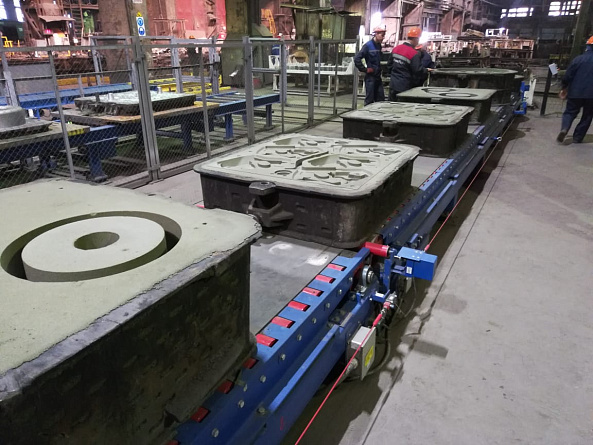 Запуск на ООО ЛВРЗ автоматической формовочной линии FMM