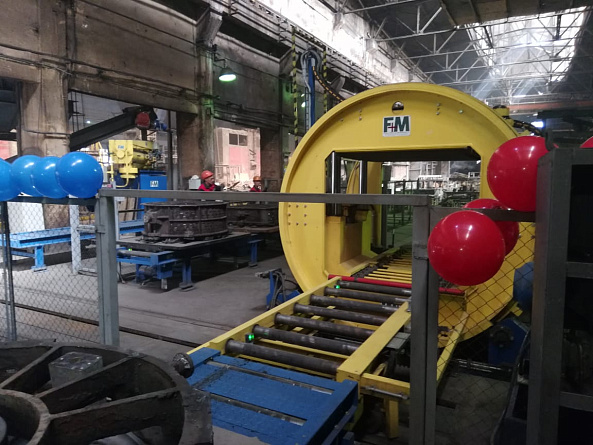 Запуск на ООО ЛВРЗ автоматической формовочной линии FMM