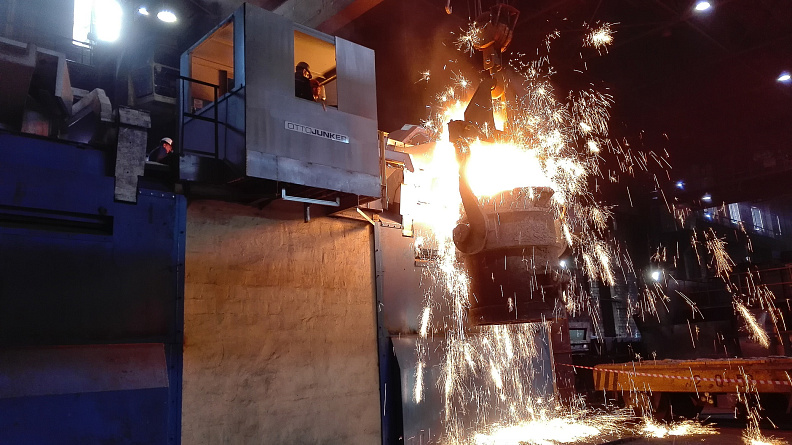 Запуск на ОАО КЗПВ мощного плавильного комплекса OTTO JUNKER
