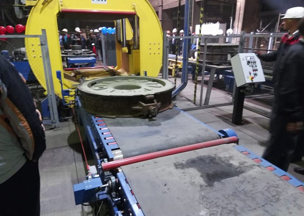 Запуск на ООО ЛВРЗ автоматической формовочной линии FMM