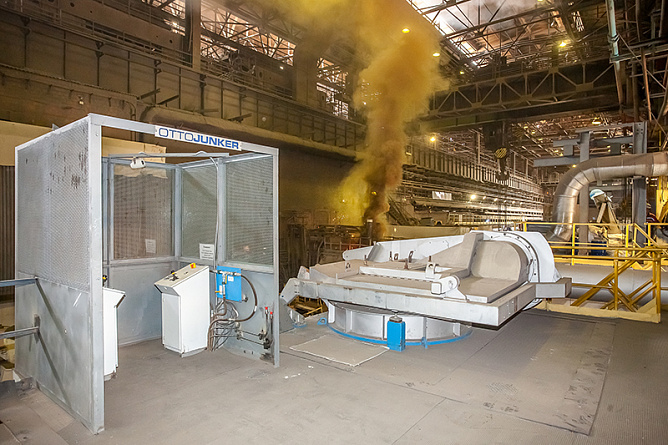 Запуск мощного плавильного комплекса OTTO JUNKER