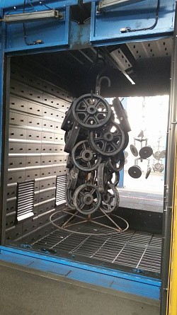 Запуск на ПАО ТМЗ трех дробеметных установок