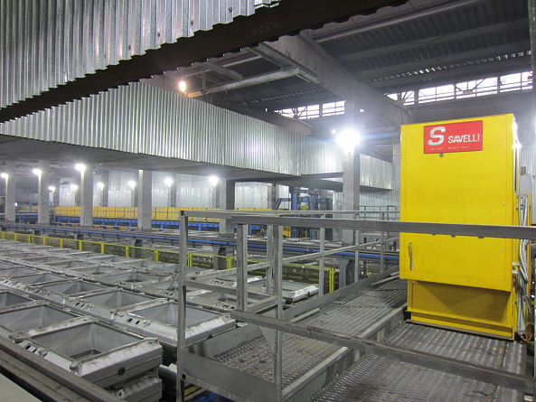 Запуск первой в России АФЛ KUTTNER SAVELLI c 2 размерами опок