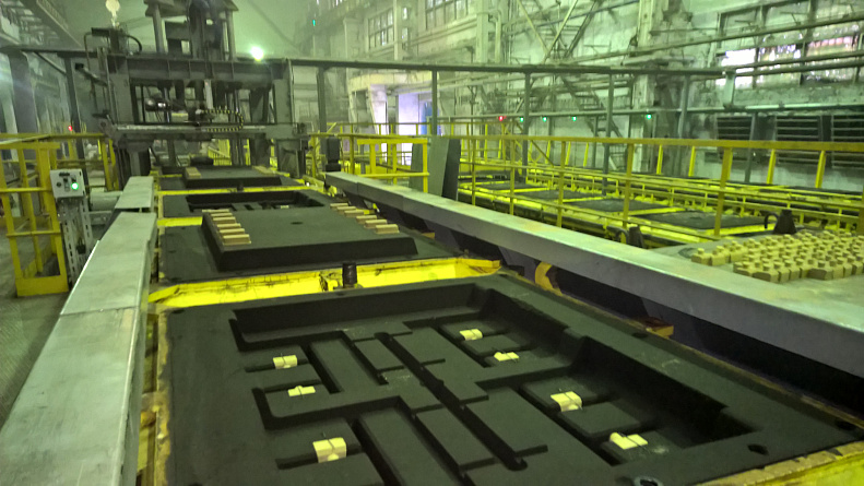 Запуск на РУСАЛ формовочной линии KUTTNER SAVELLI