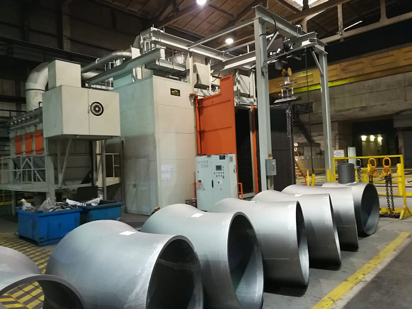 АО Трубодеталь ввел в эксплуатацию дробеметный комплекс STEM