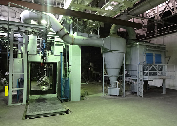 Запуск на ОАО ЯМЗ 2 дробеметных машин STEM проходного типа