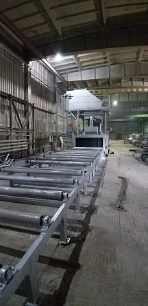 Запуск на ООО УЗМК новой  дробеметной установки STEM