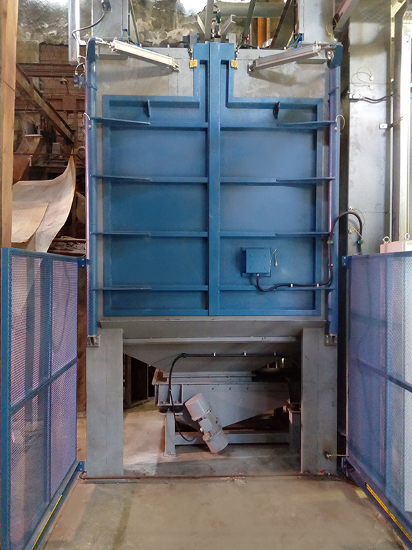 Запуск на ОАО ПМЗ дробеметной установки STEM для магниевых сплавов