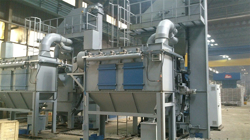 Запуск на ОАО ОМСКТРАНСМАШ дробеметных установок STEM барабанного типа