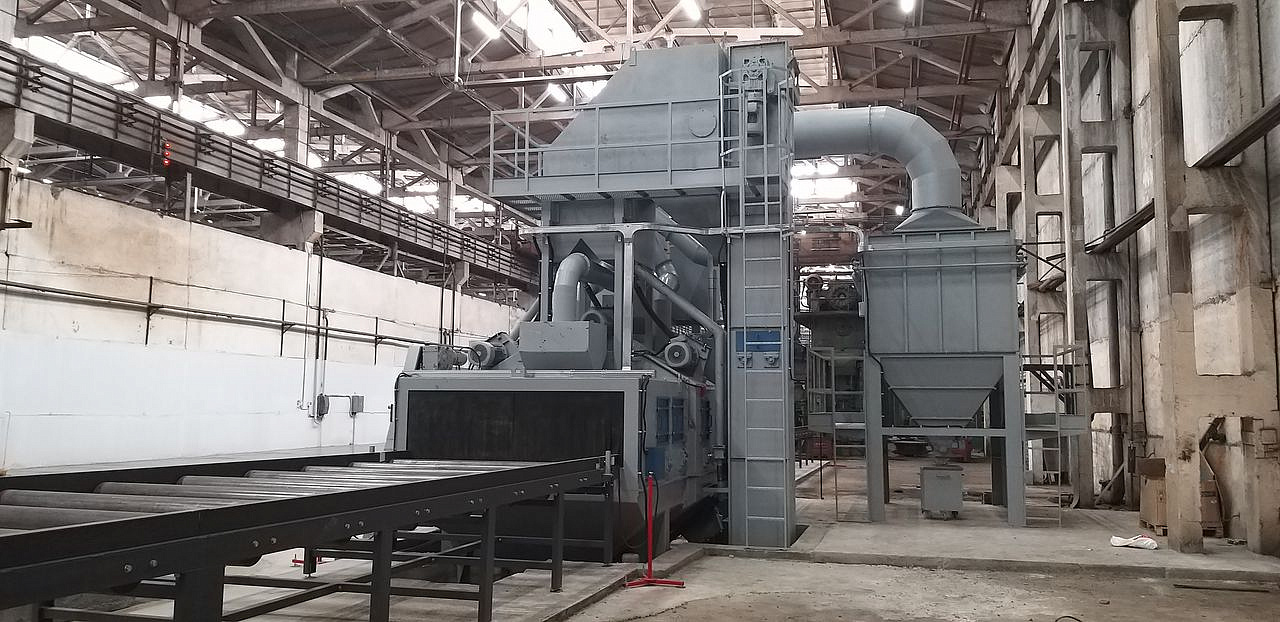 Запуск на ЗАО Брянский автомобильный завод новой  дробеметной установки STEM