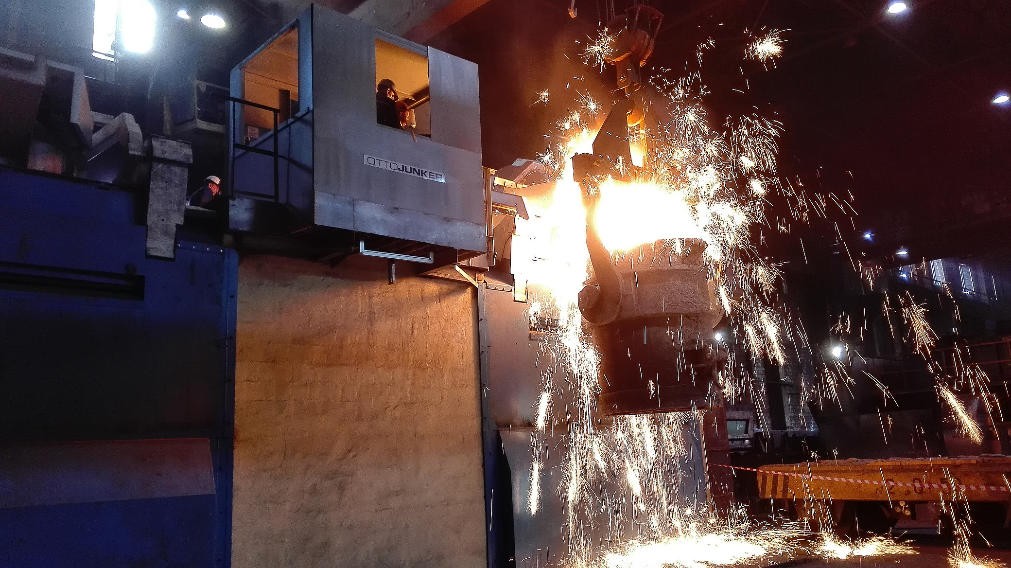 Запуск на ОАО КЗПВ мощного плавильного комплекса OTTO JUNKER